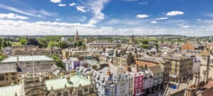 View from St Mary's Tower Oxford